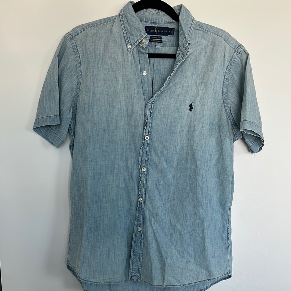Polo by Ralph Lauren Men's Blue Shirt